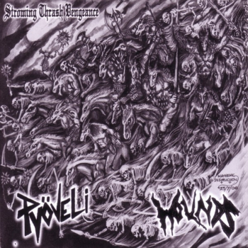 WOUNDS / PYOVELI - Storming Thrash Vengeance